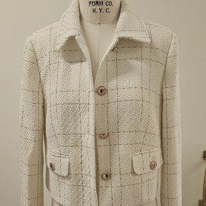 Ann Taylor Tweed Jacket Sz 8